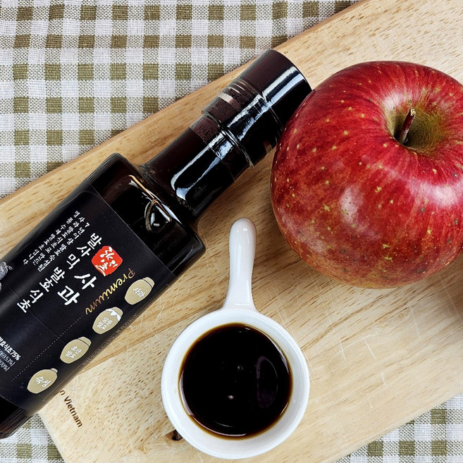 향지촌 논산명초 사과발사믹 발효식초, 1개, 180ml