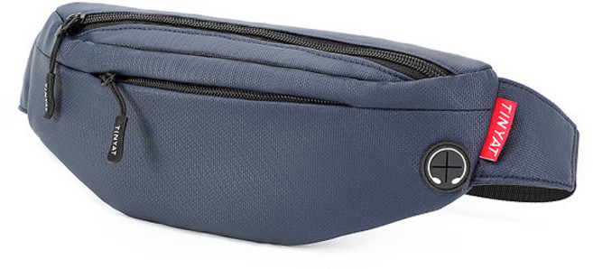 남성 힙색 허리백 남자 가방 스포즈백, 1개, 네이비