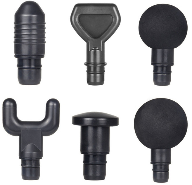 마사지기 근육 이완 액세서리를 위한 교체 근육 이완 마사지 건 헤드 적합하고 편안한, e, 1개