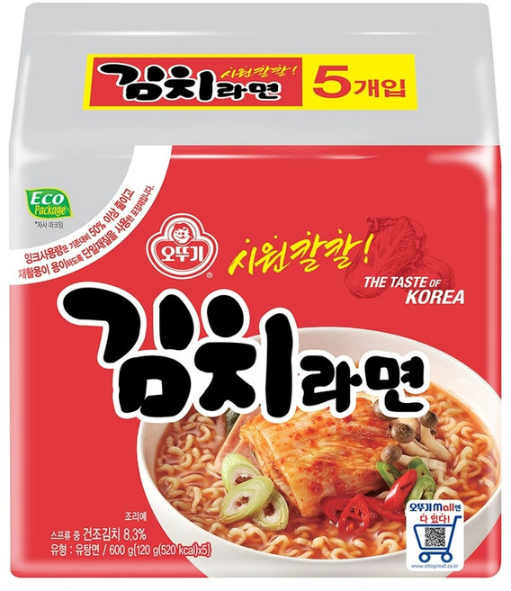오뚜기 김치라면