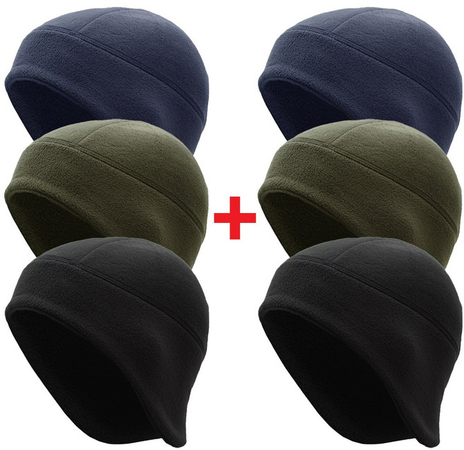 1+1 빅사이즈 귀마개 일체형 겨울 방한 남자 비니모자