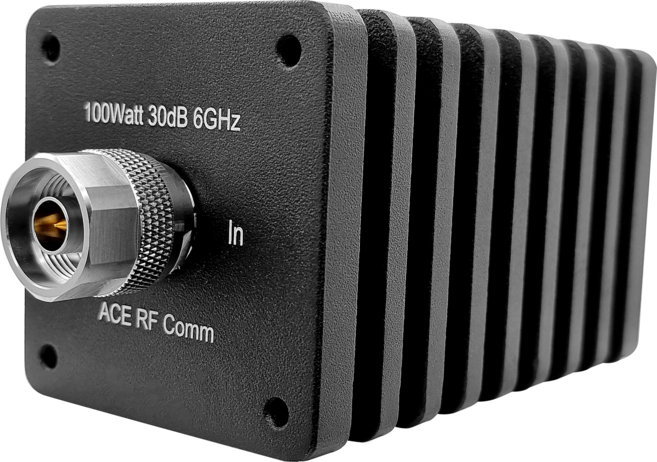 N 100Watt 30dB 6GHz 감쇠기/감쇄기 (Attenuator) 알에프코리아 ( RF Corea ), 1개