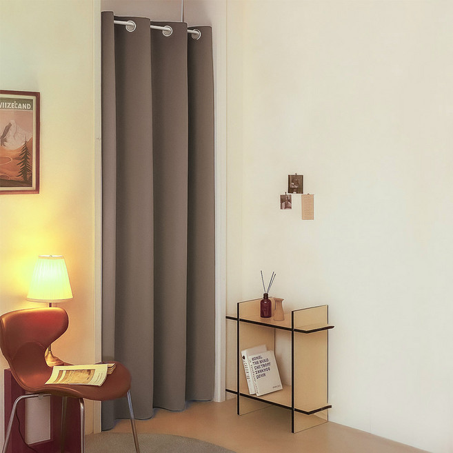 까르데코 디어 공간분리 방문 현관 도어 가림막 가리개 암막커튼