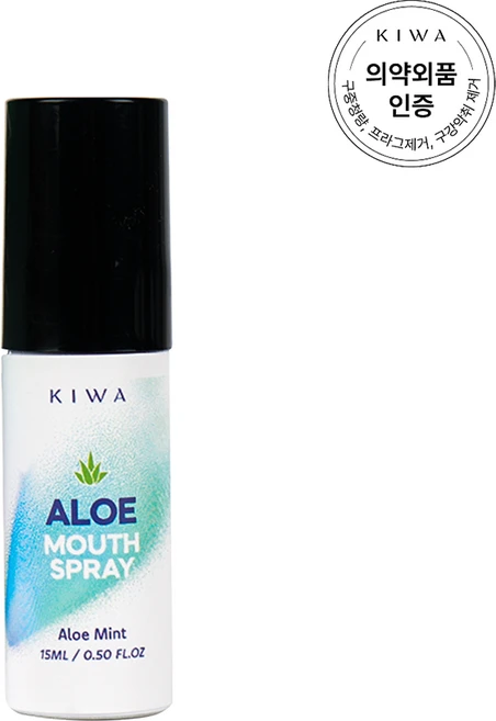 키와 알로에 구강 미스트, 1개, 15ml - 쿠팡