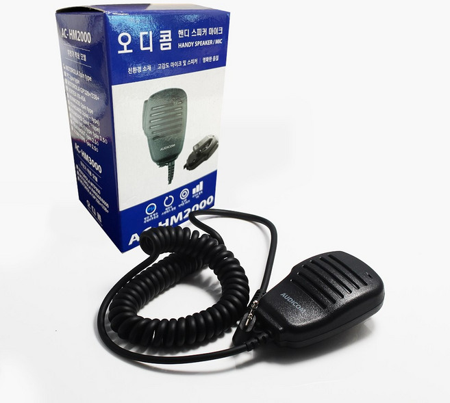 오디콤 이테크 E-400용 핸디 스피커 마이크, 1개, 이테크 E-400용 D타입 핸디 스피커 마이크