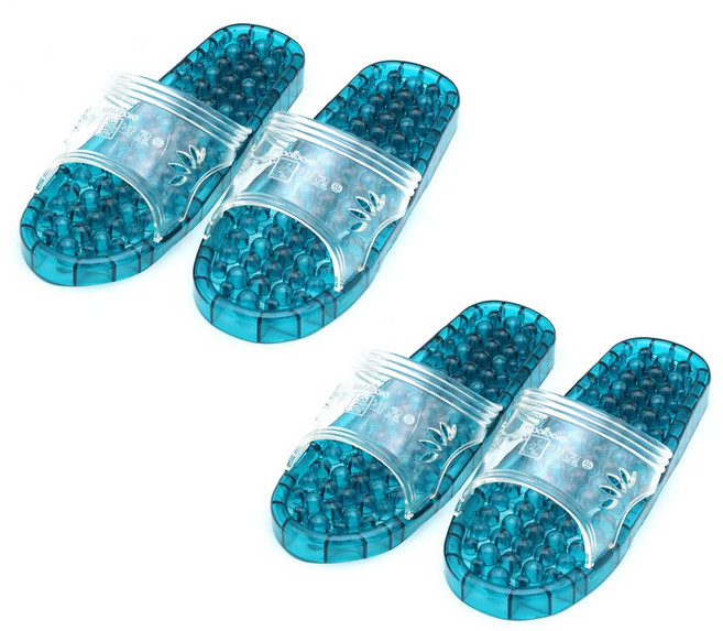 물바로 욕실화 트임 국산 성인용, 2개, 진청