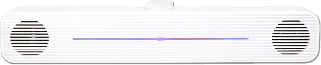 YAIN YS-B01 LED 바형스피커 사운드바 스피커 (화이트), 화이트