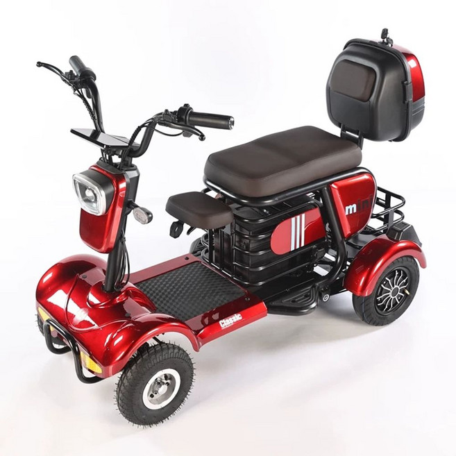 전동스쿠터 성인 마실 스쿠터 출퇴근 보행차 자토바이, A. 48V, D. 트렁크형 기본 모델 배터리 및 충전기 미포함