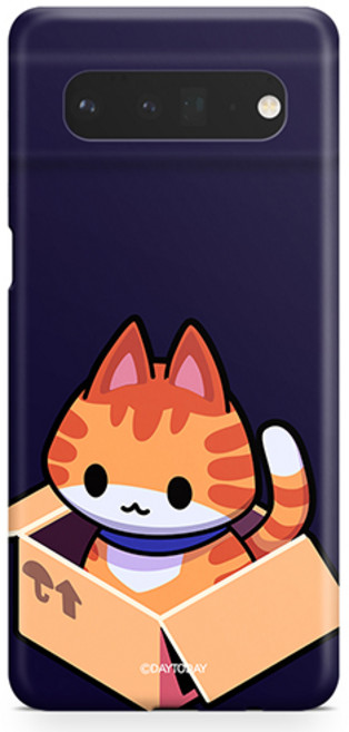 데이투데이 픽셀6프로 케이스 박스냥이 하드