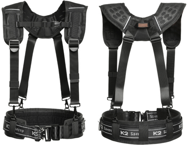 K2 세이프티 툴벨트 엑스밴더와 4인치 툴벨트 세트, 1개