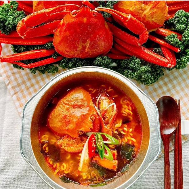 [속초 홍게] 제철홍게 라면용홍게 자숙(찜) 홍게택배 홍게라면, 6kg(18-22미), 1박스