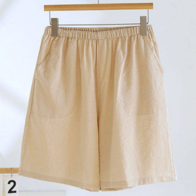 헤이룸 순면 무지 파자마 반바지