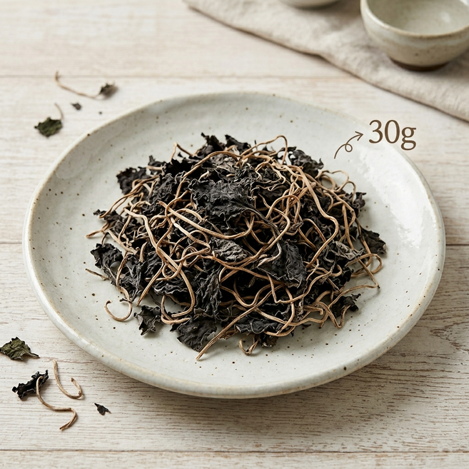 자연 그대로 말린 프리미엄 건나물 고품질 야채, 1개, 건취나물 30g