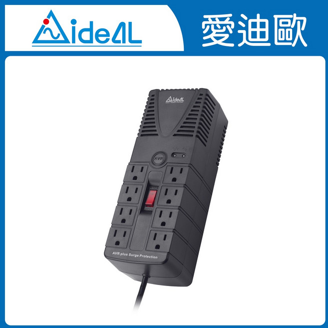 愛迪歐IDEAL【新升級】2000VA 穩壓器 PS-2000(2000VA/1000W), 110V 1000W, 1個