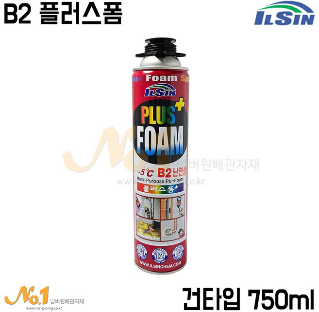 넘버원-[IS-1200]일신 B2 플러스폼 건용 750ml (우레탄폼), 1개