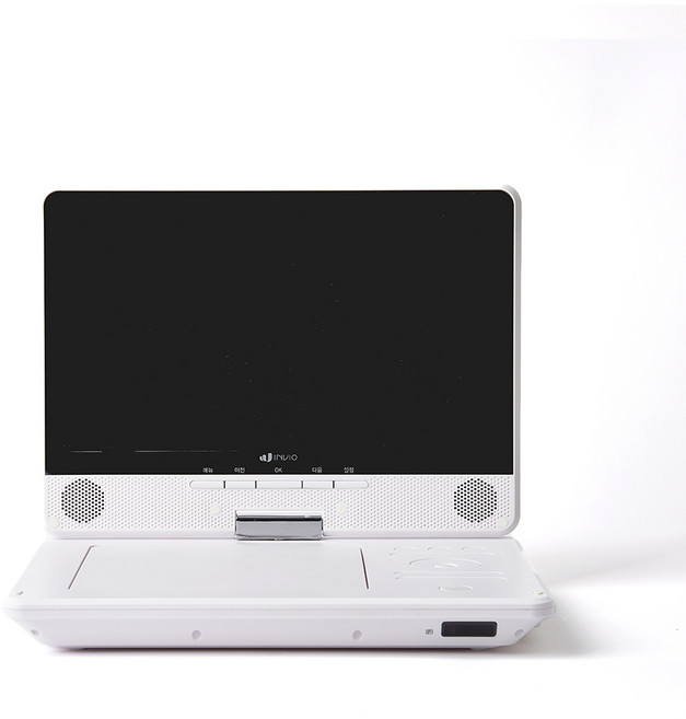 인비오 포터블 휴대용 CD DVD플레이어 PD-3500HD, PD-3500HD 화이트