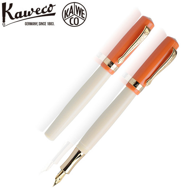 kaweco 카웨코 스튜던트 70's 소울 만년필(오렌지크림), 오렌지 크림, EF
