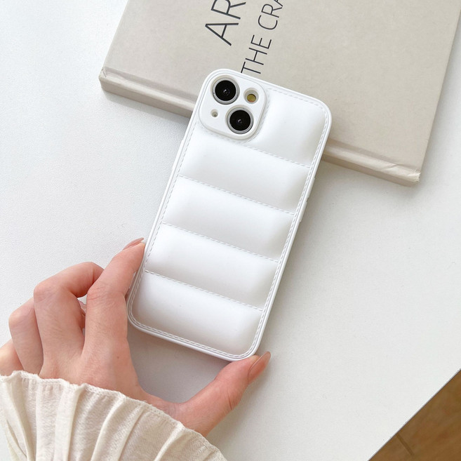 랑랑랜드 3종 아이폰 패딩 소프트 통통 쿠션 휴대폰 케이스