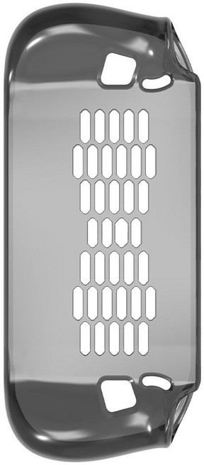 레노버 리전고 Go S 그립 케이스 메쉬 통기성 냉각 실리콘 커버, 레노버 레전고 Go S, 회색(브라켓X)