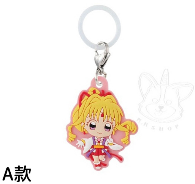 BANDAI 神風怪盜貞德造型軟膠吊飾