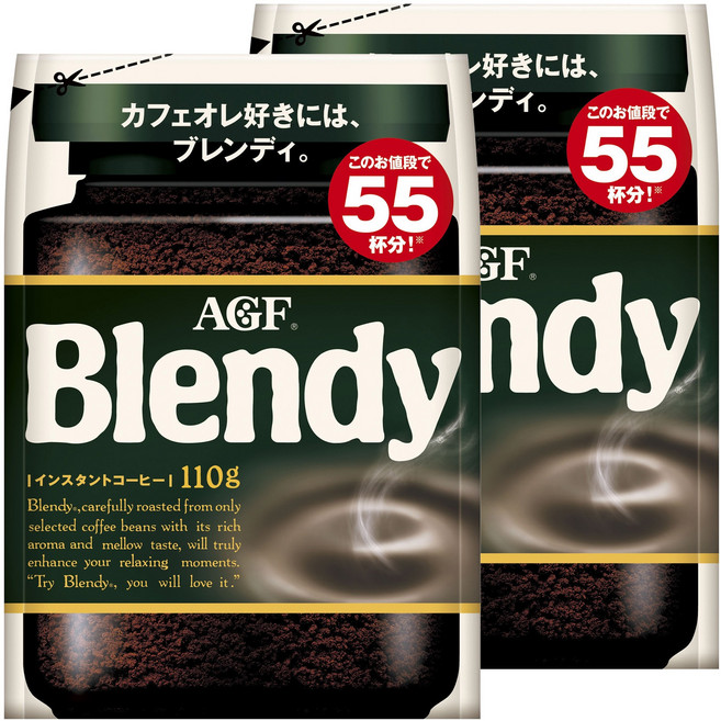 블랜디 인스턴트 커피, 2개, 1개입, 110g