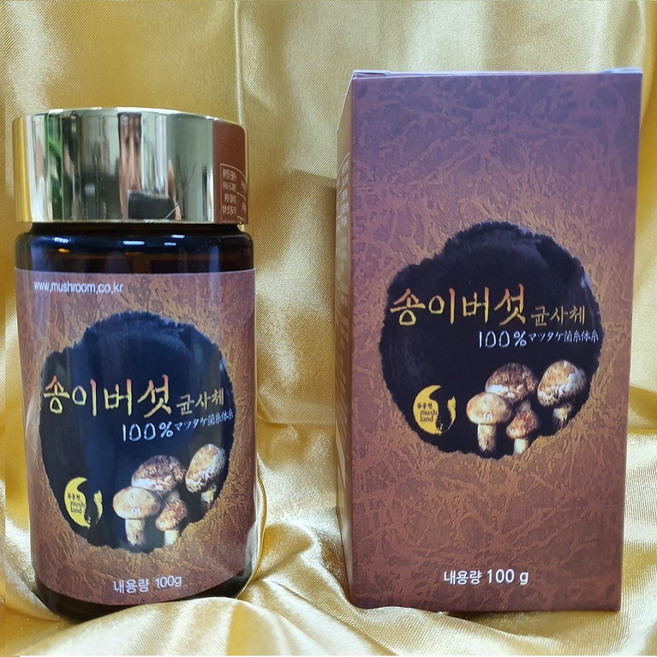 류충현약용버섯 송이버섯 균사체 분말 가루 파우더 차 버섯물 선물 세트 음료 부모님 선물 프리미엄, 1개