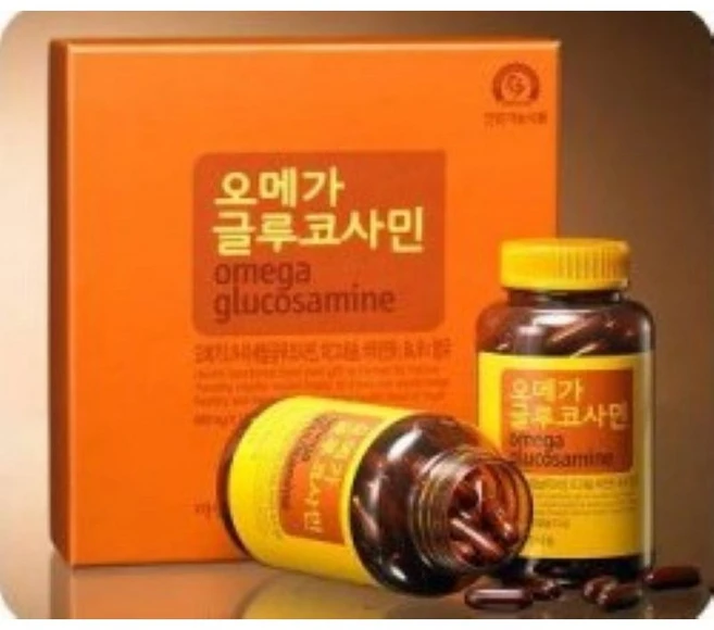 마임 오메가 글루코사민(600mlX120캡슐)X2병, 2개, 120정 - 쿠팡