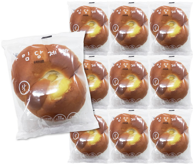 [도도나몰] 사임당 제빵소 빅 유자앙금빵 120g, 10개