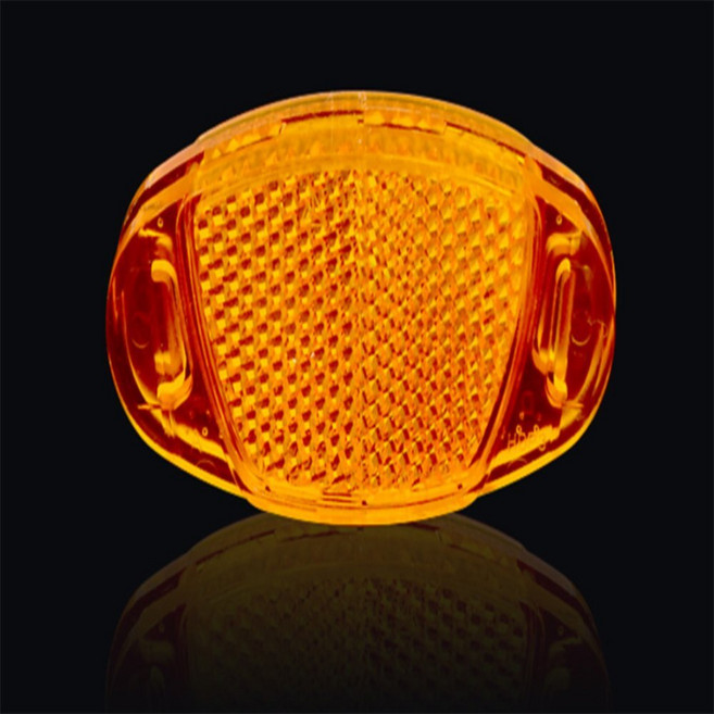 바른 자전거 바퀴 반사판 자전거야간용품, 백색