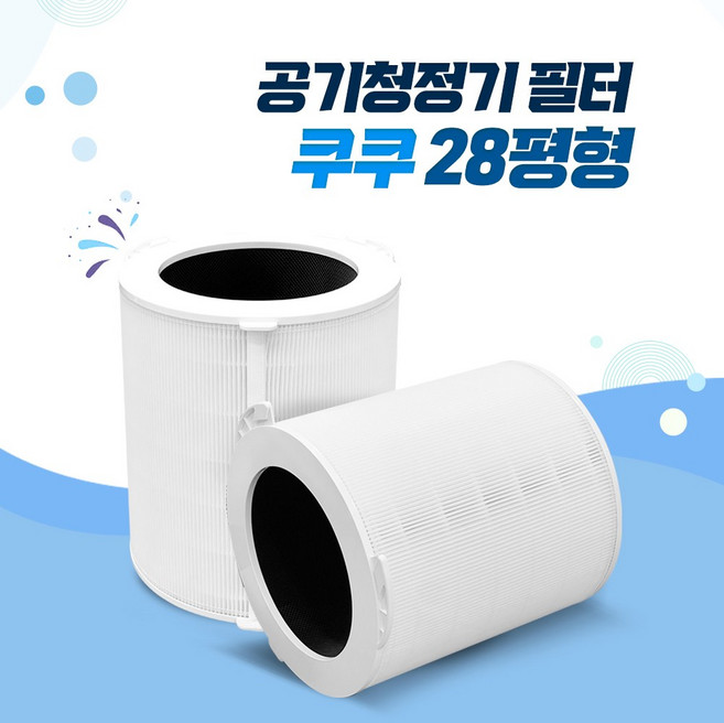 쿠쿠 공기청정기 호환 필터 ACF-28WMT10 (28평) + 탈부착 프리필터 W8300, 1개, 프리미엄