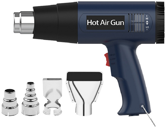 沐曜 可調溫熱風槍 1500W, 1個, DO-HG2360