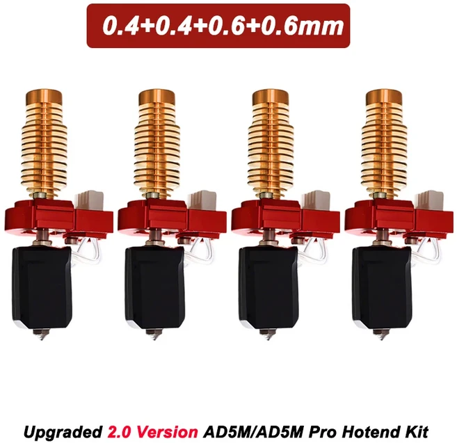 플래시포지 어드벤처러 5M / 프로 핫엔드 노즐 교체형 세라믹 빠른 가열 280 업그레이드 ℃, 03 4466