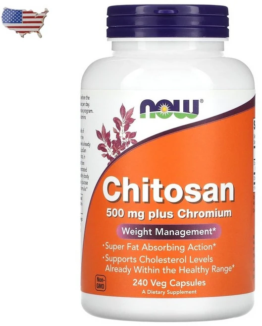 나우푸드 키토산 500 mg 플러스 크롬 240 캡슐 크로미늄, 240정, 1개 - 쿠팡