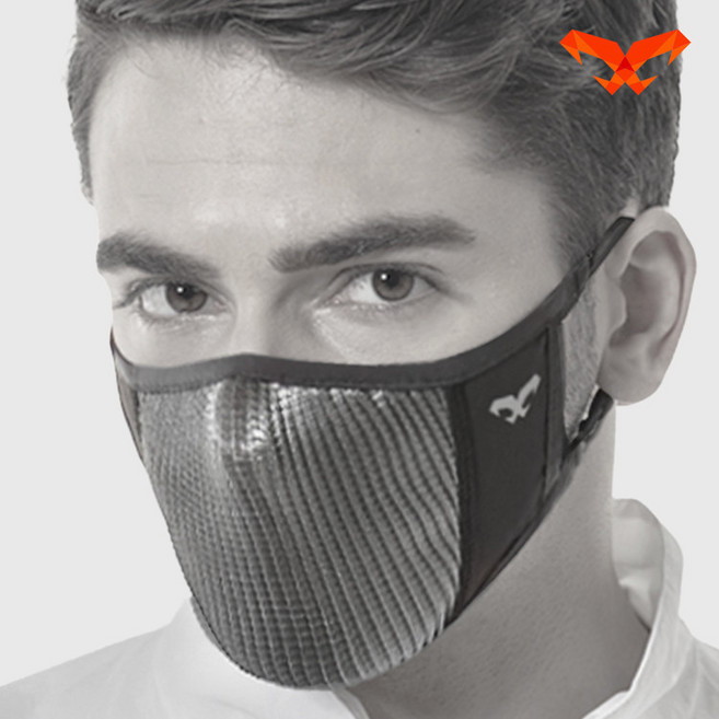 나루마스크 N0U 아이스 메쉬마스크 자외선차단 골프 마스크, 화이트, 1개