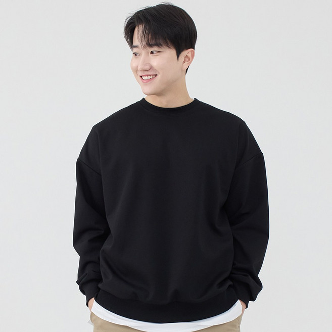 어워크 M-3XL 헤비원단 프리미엄 특양면 오버핏 맨투맨 빅사이즈 남여공용