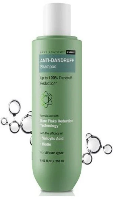 BARE ANATOMY Anti-Dandruff Shampoo - Upto 100% Dandruff Reduction with Salicylic Acid Biotin., 1개, 100ml - 쿠팡
