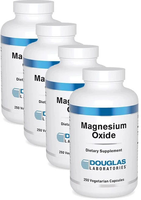 더글라스랩 산화 마그네슘 캡슐 Douglas Laboratories Magnesium Oxide, 4개, 250정 - 쿠팡