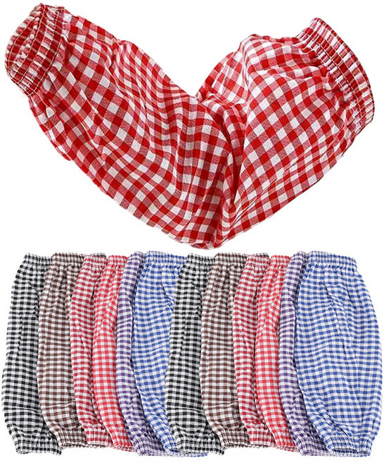 클린가드 작업용 면 팔토시, 랜덤발송, 10켤레