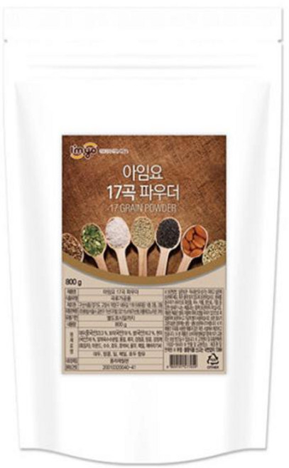 아임요 17곡 파우더 800g, 1