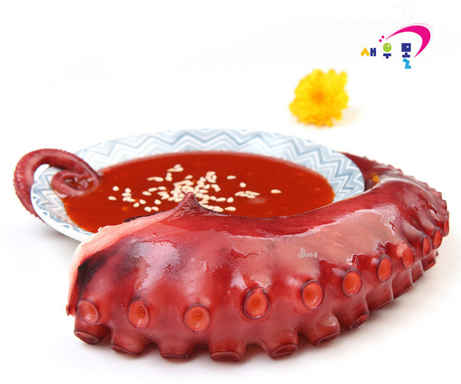 새우몰 자숙 문어다리 300g(2-3족) 바로사용하는 부드럽고 쫄깃한, 1개, 300g