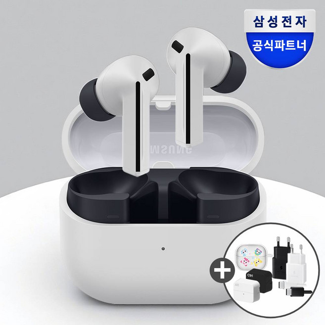 9위 - [15w충전기+정품케이스 증정] 삼성전자 갤럭시 버즈3 FE 블루투스 이어폰 SM-R420N, 그레이