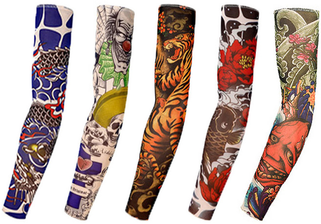 타투 문신 쿨 팔토시 5종세트, 1개