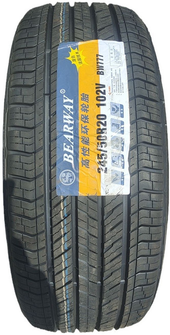 비포쉬프팅 2455020 저소음 타이어, 버드와이저 50R20 102V B777, 1개