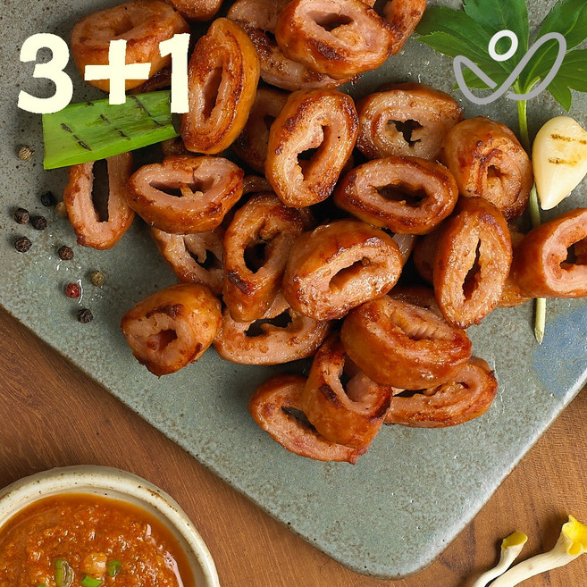 3+1 달구지 오븐돼지막창 300g 4팩, 4개