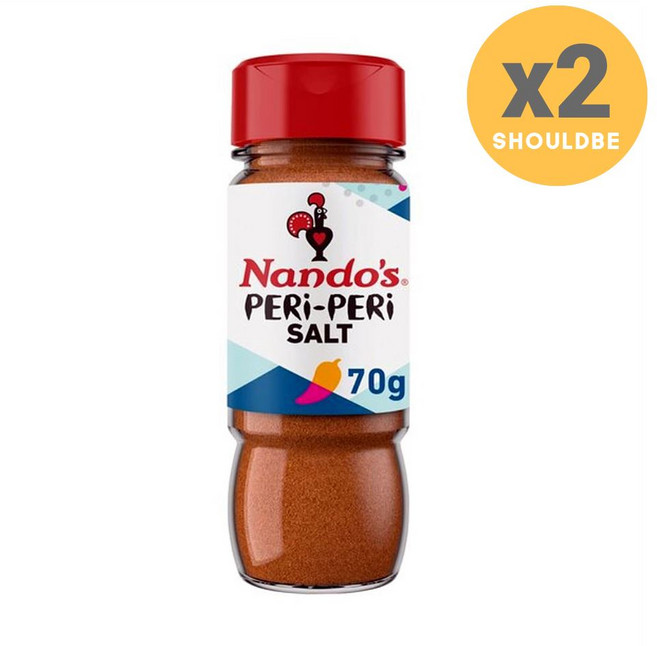 난도스 페리페리 솔트 Nandos Peri Peri Salt 70g, 1개