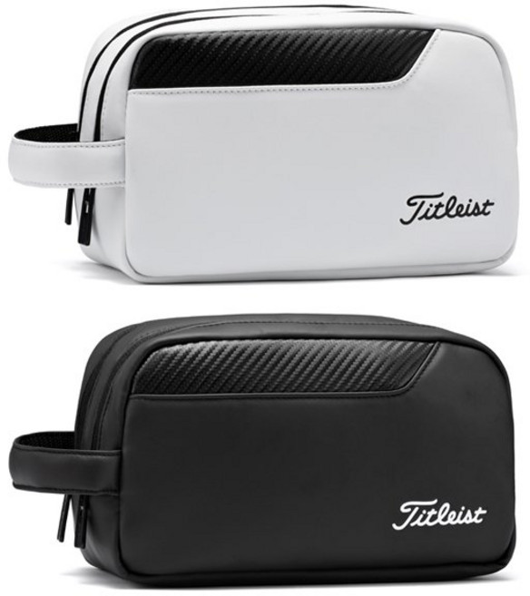 TITLEIST 타이틀리스트 골프 코어 에센셜 파우치 골프손가방 TA22CESPJ 2022, 블랙