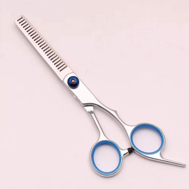 미용가위 숱치기 반려동물 셀프미용, 1개, 숱가위