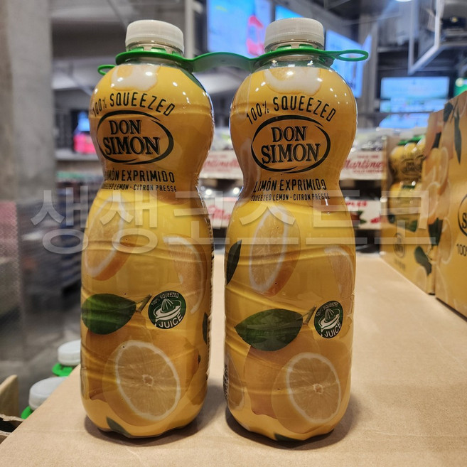 돈시몬 NFC 레몬즙, 1L, 2개