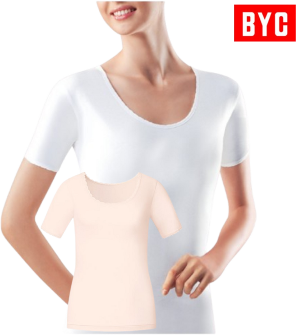 BYC 여성 순면 반팔 런닝 3매