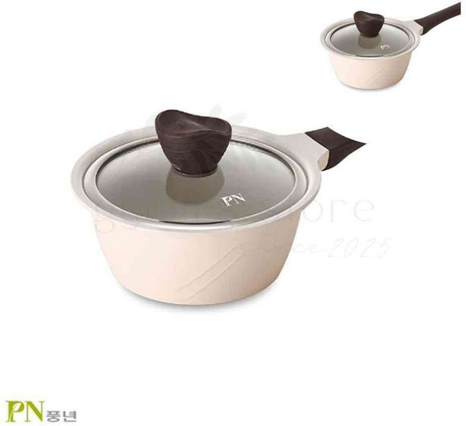 PN풍년 주물 올라IH 편수냄비 18cm 국산 인덕션 가스렌지 하이라이트 세라믹
